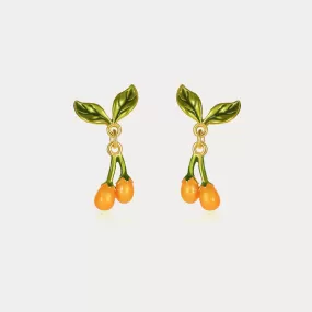 Kumquat Earrings