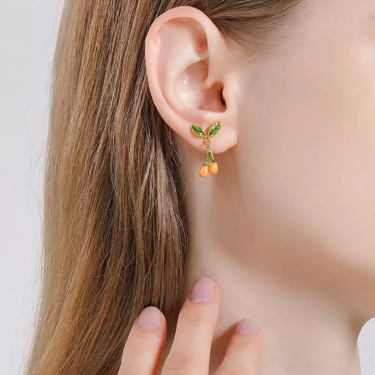 Kumquat Earrings