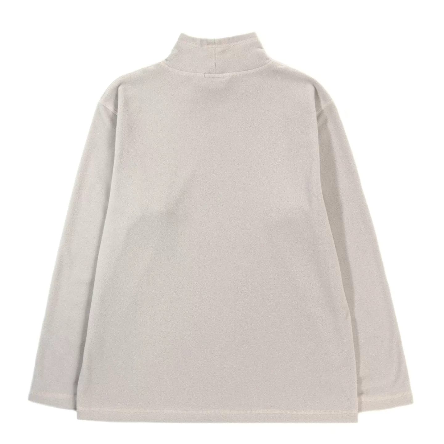 LADY WHITE CO. POLAR FLEECE MOCK NECK CREAM