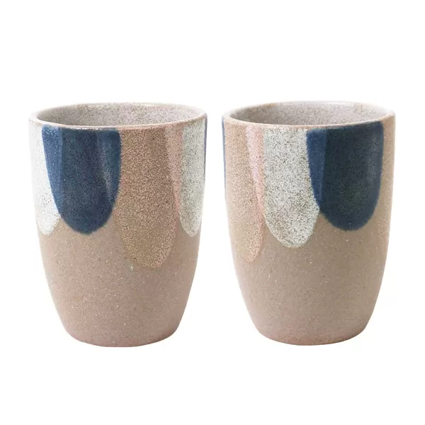 Latte Cup 2 Pack - Blue Tate