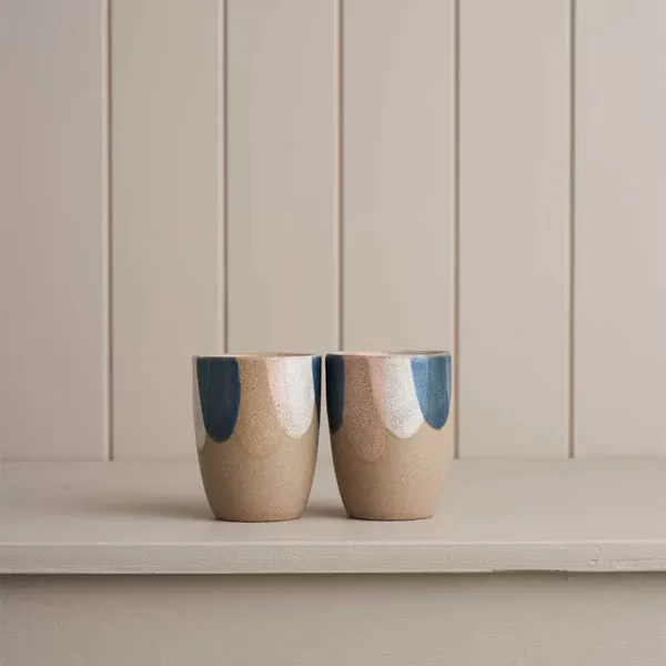 Latte Cup 2 Pack - Blue Tate