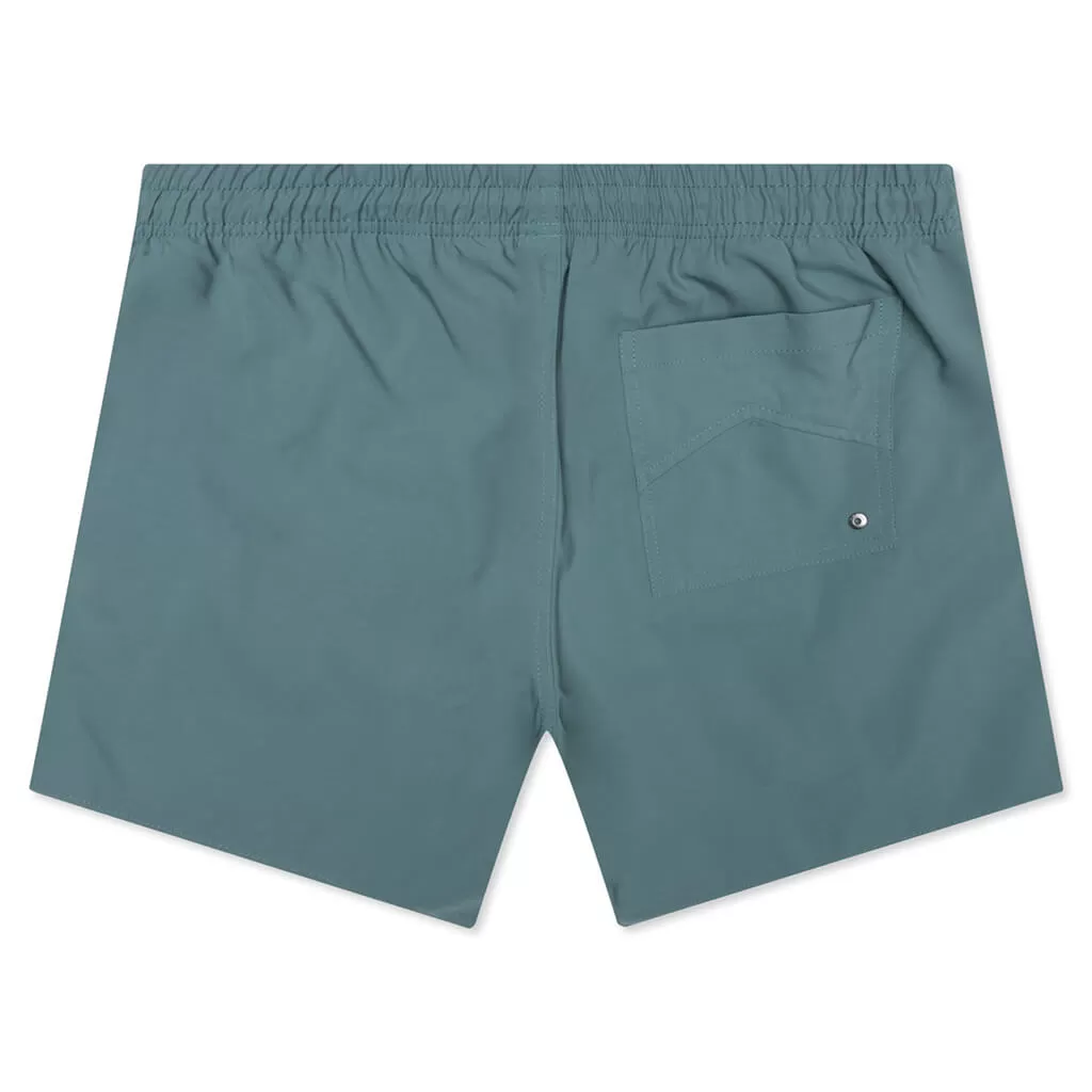 Logo Swim Trunks - Sage