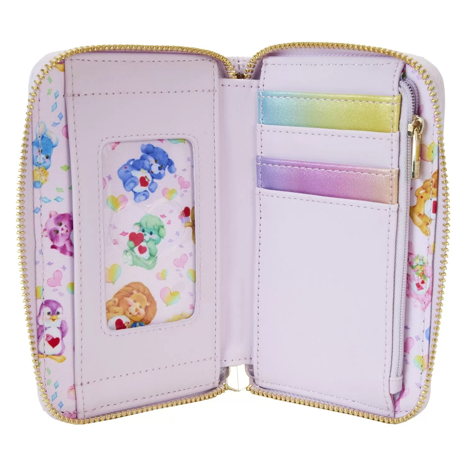 Loungefly Care Bears Cousins Forest Fun Zip-Around Wallet - Preorder