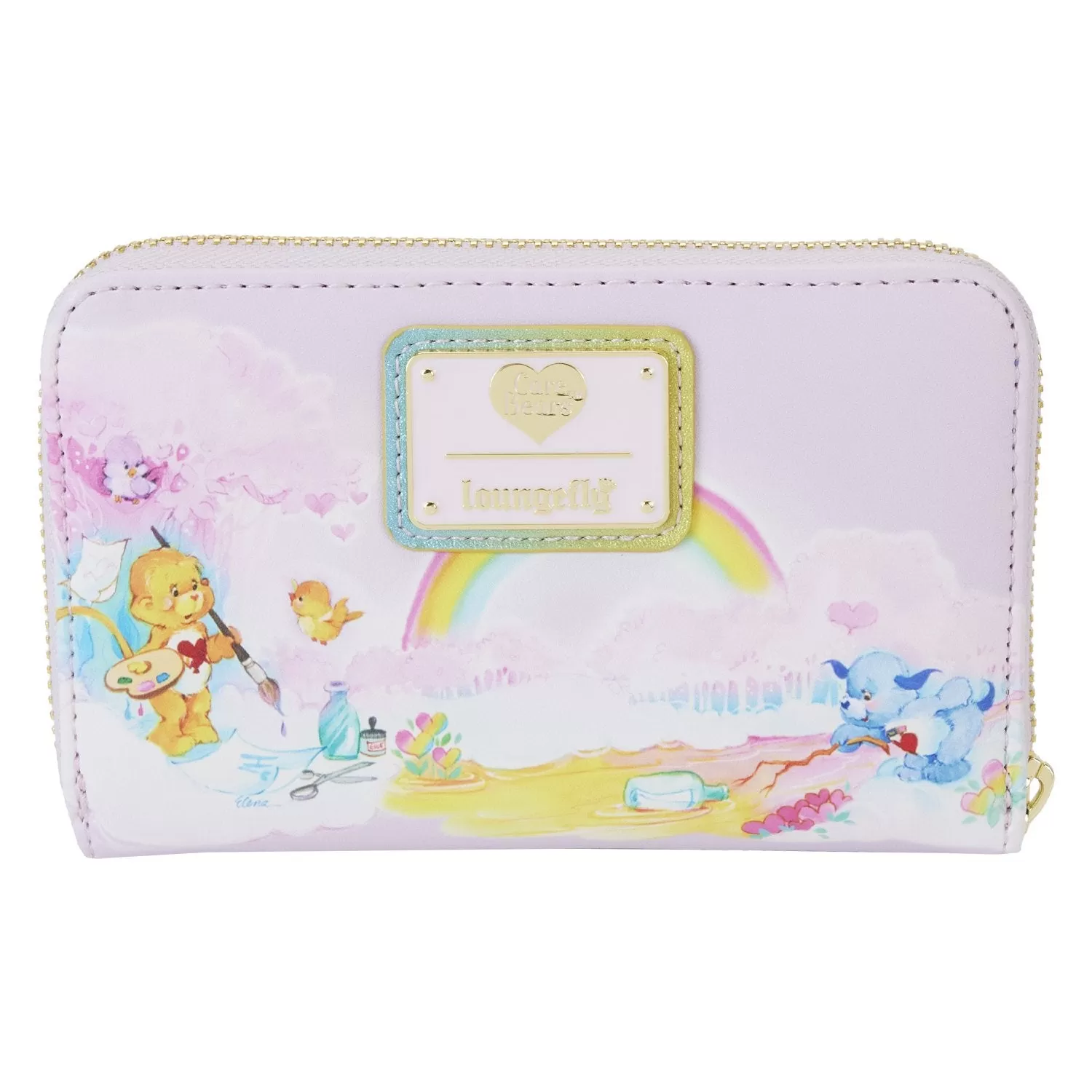 Loungefly Care Bears Cousins Forest Fun Zip-Around Wallet - Preorder