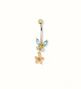 Luxury Topaz Bellybutton Piercing