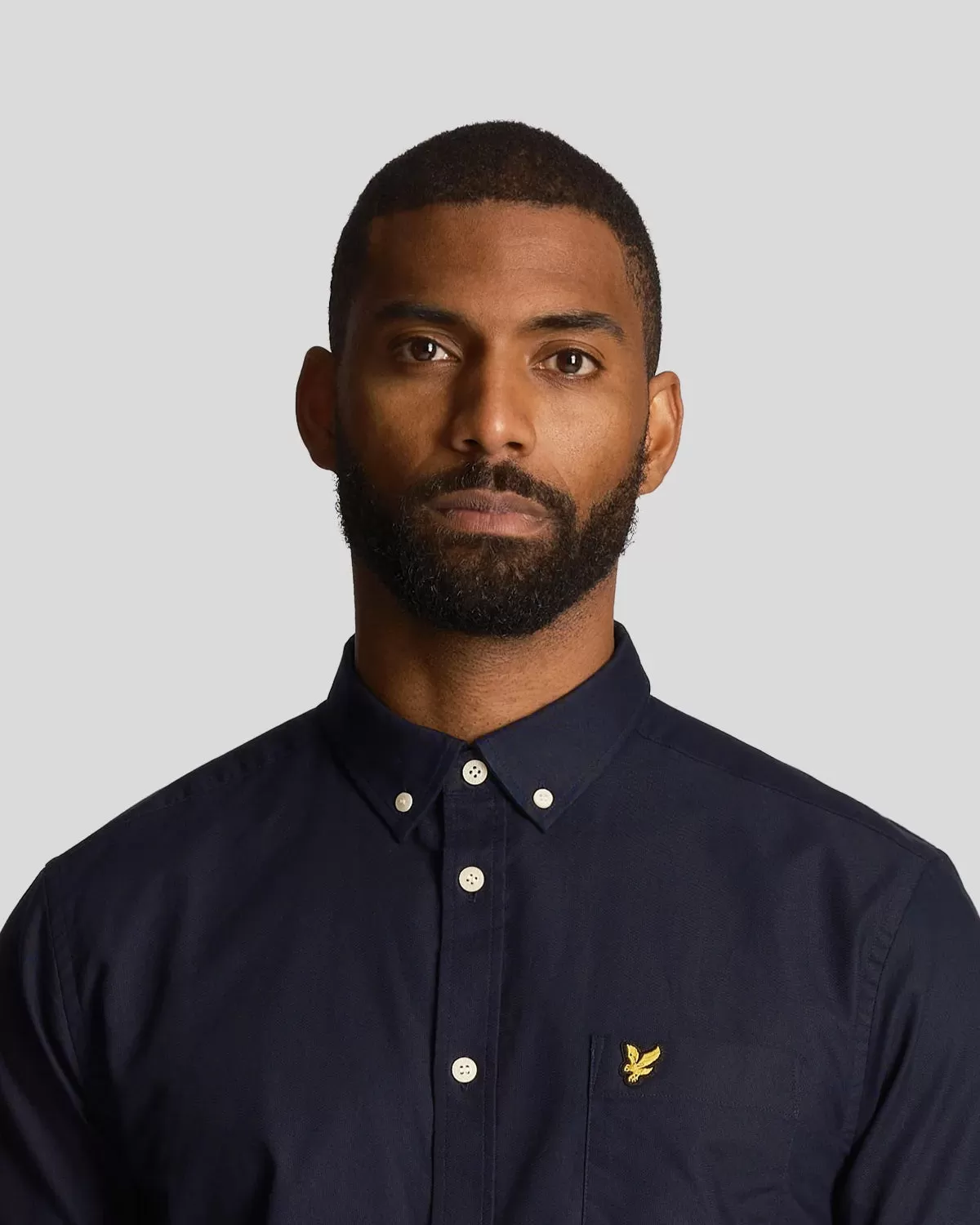 Lyle & Scott Mens Oxford Shirt Short Sleeve