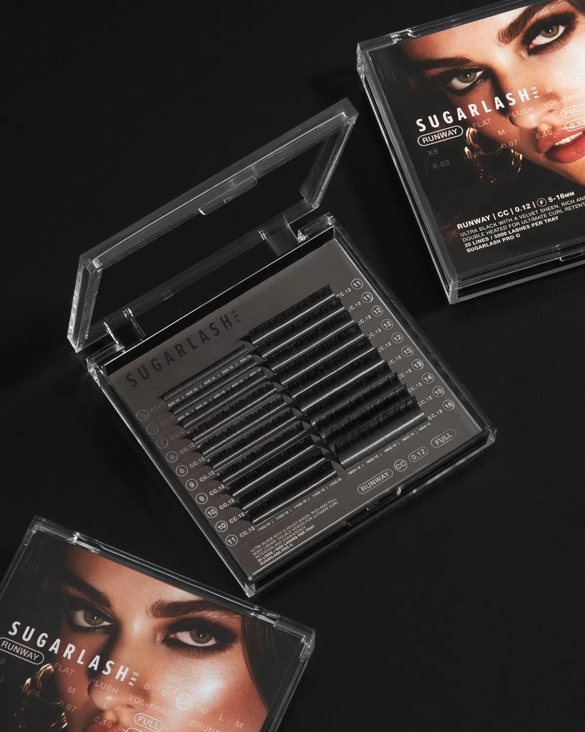 M-Curl Runway Lashes (Multi-Length Trays)