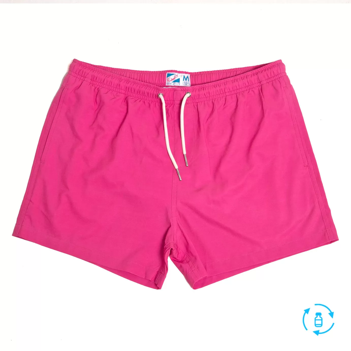 Magenta Blue Pocket Swim Trunks