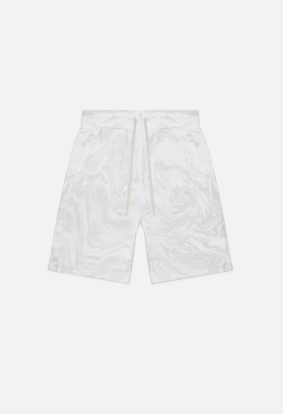 Marble Dye Shorts / Grey