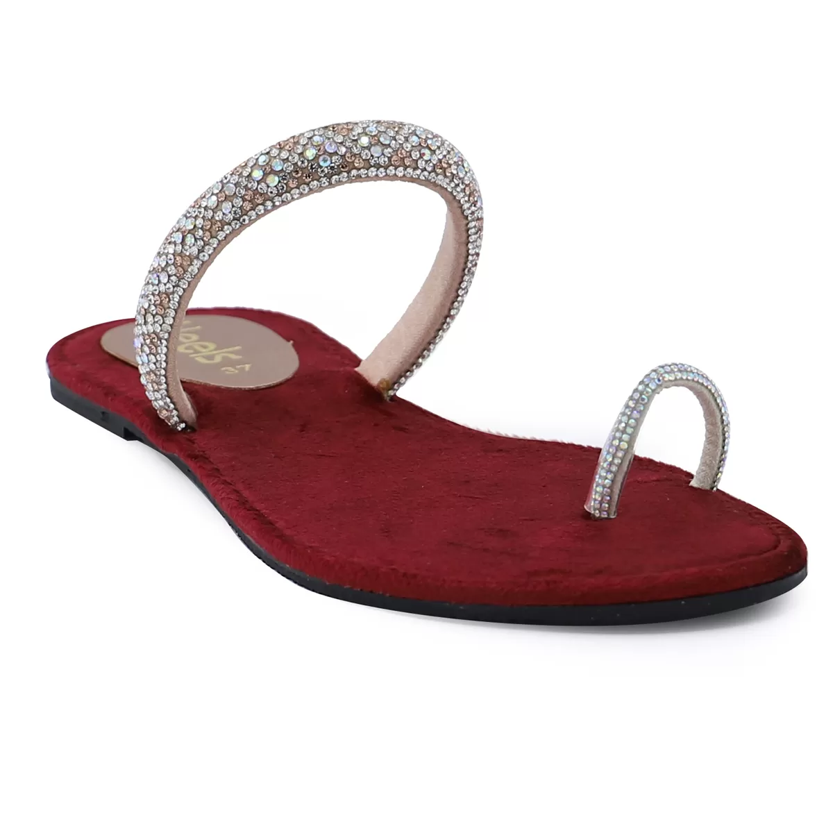 Maroon Casual Chappal 000332