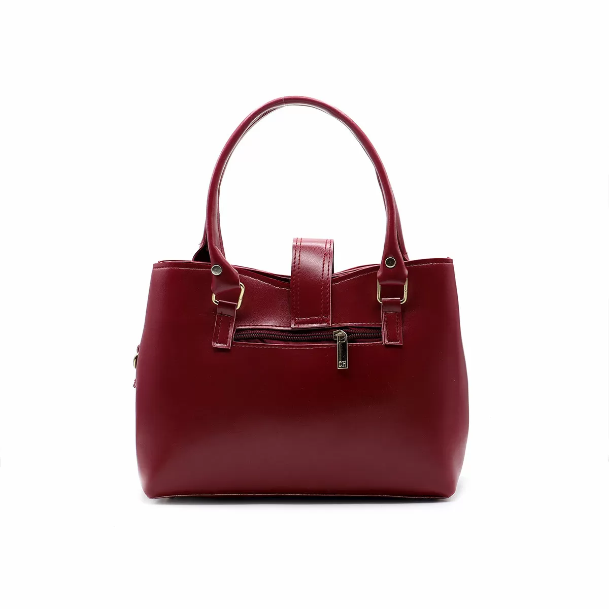 Maroon Casual Hand Bag P01865