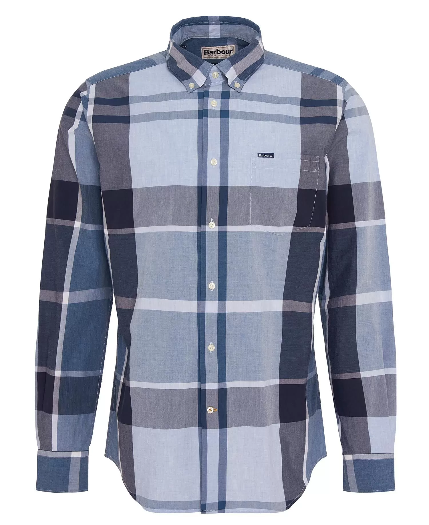 Men's Barbour | Harris Tailored Shirt | Berwick Blue Tartan