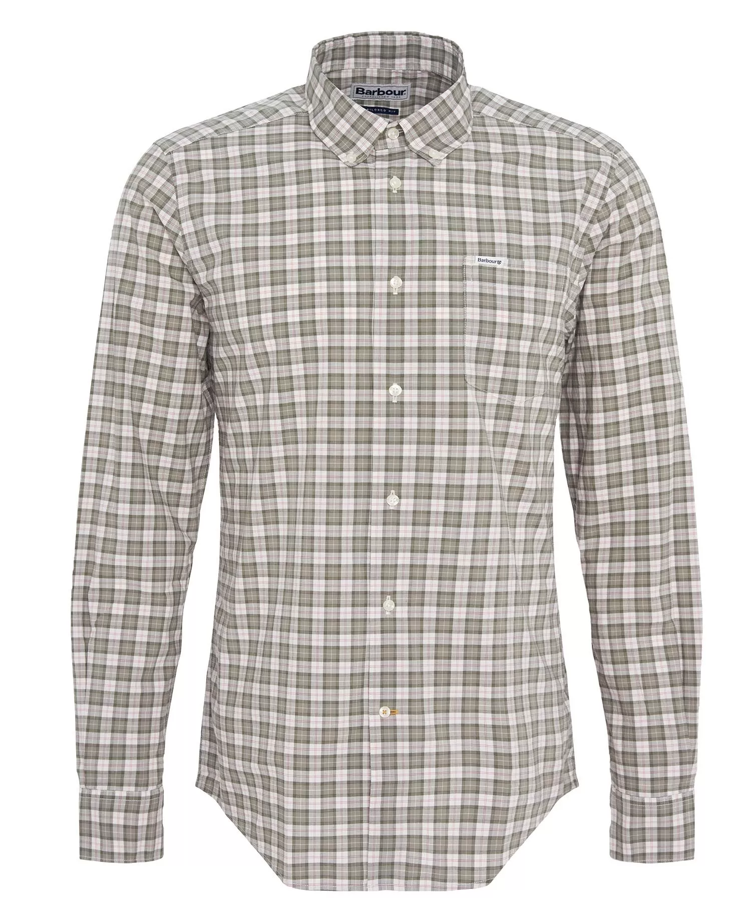 Men's Barbour | Lomond Tailored Shirt | Glenmore Olive Tartan