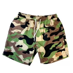 Men's BFLO Camo Swim Trunks