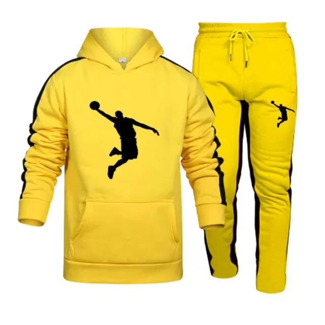 Men's Sportswear Hoodies Suit