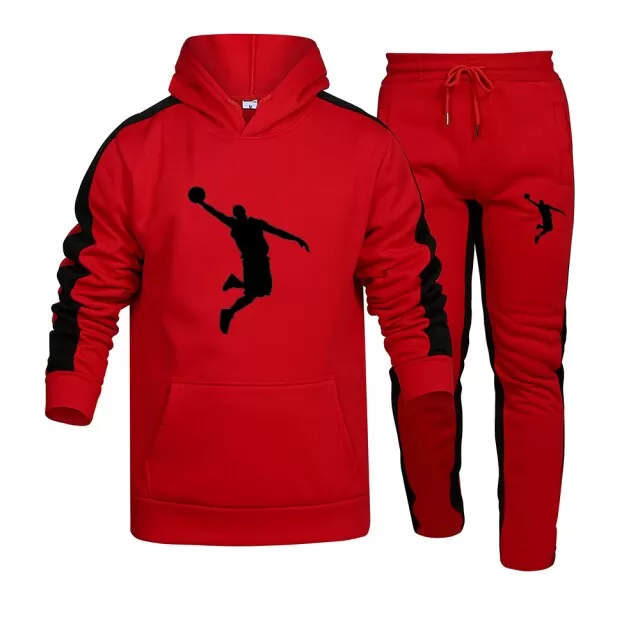 Men's Sportswear Hoodies Suit