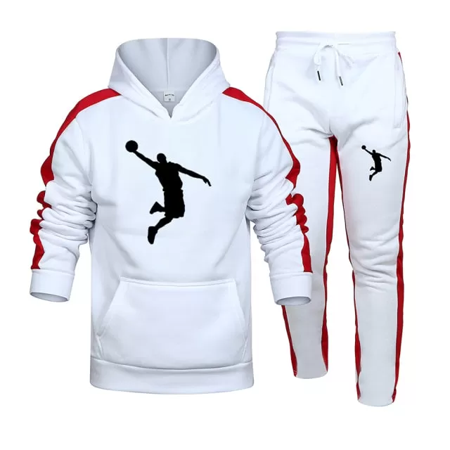 Men's Sportswear Hoodies Suit