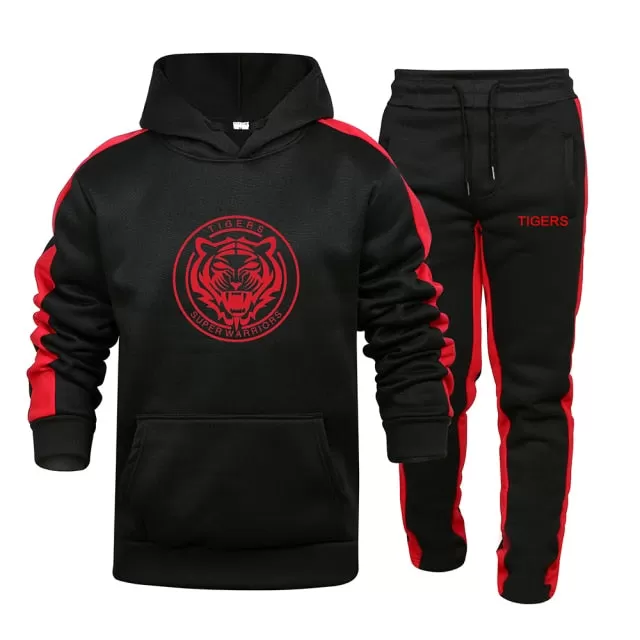 Men's Sportswear Hoodies Suit