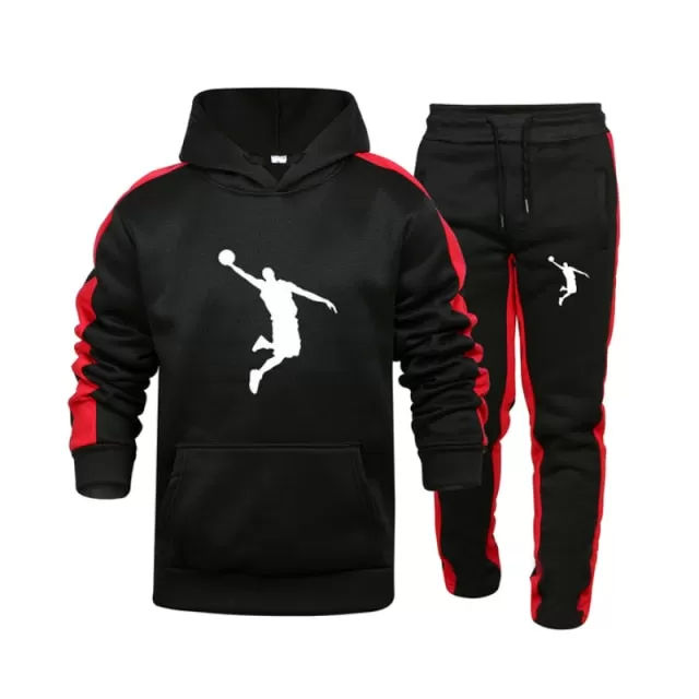 Men's Sportswear Hoodies Suit