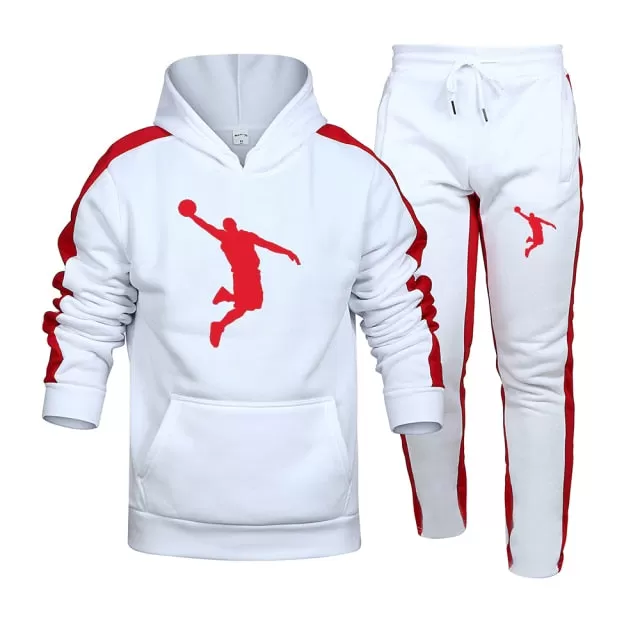 Men's Sportswear Hoodies Suit