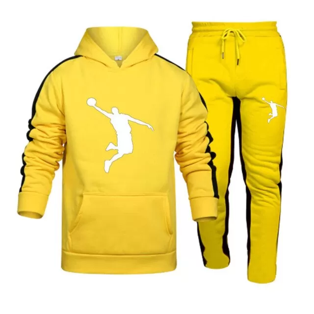 Men's Sportswear Hoodies Suit