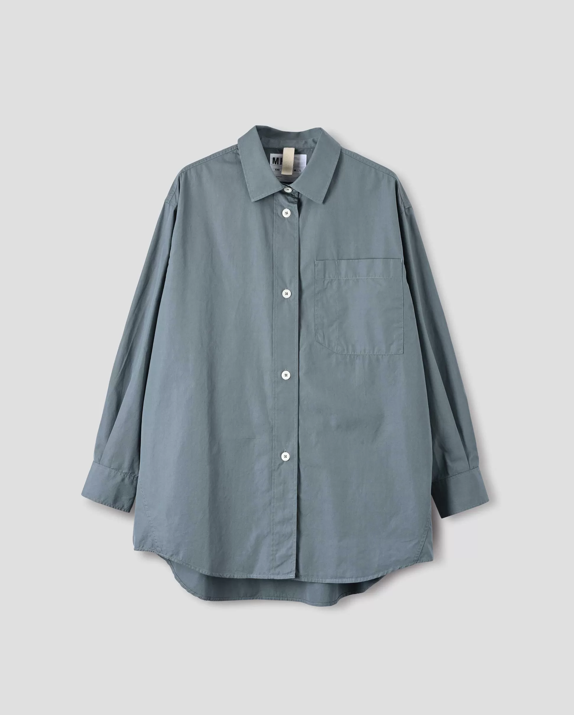 MHL OVERSIZED PAINTERS SHIRT / DUSTY BLUE