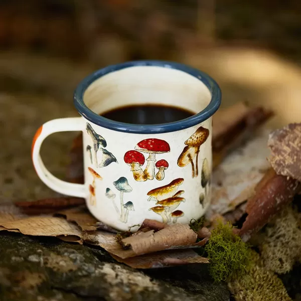 Mushroom Enamel Mug