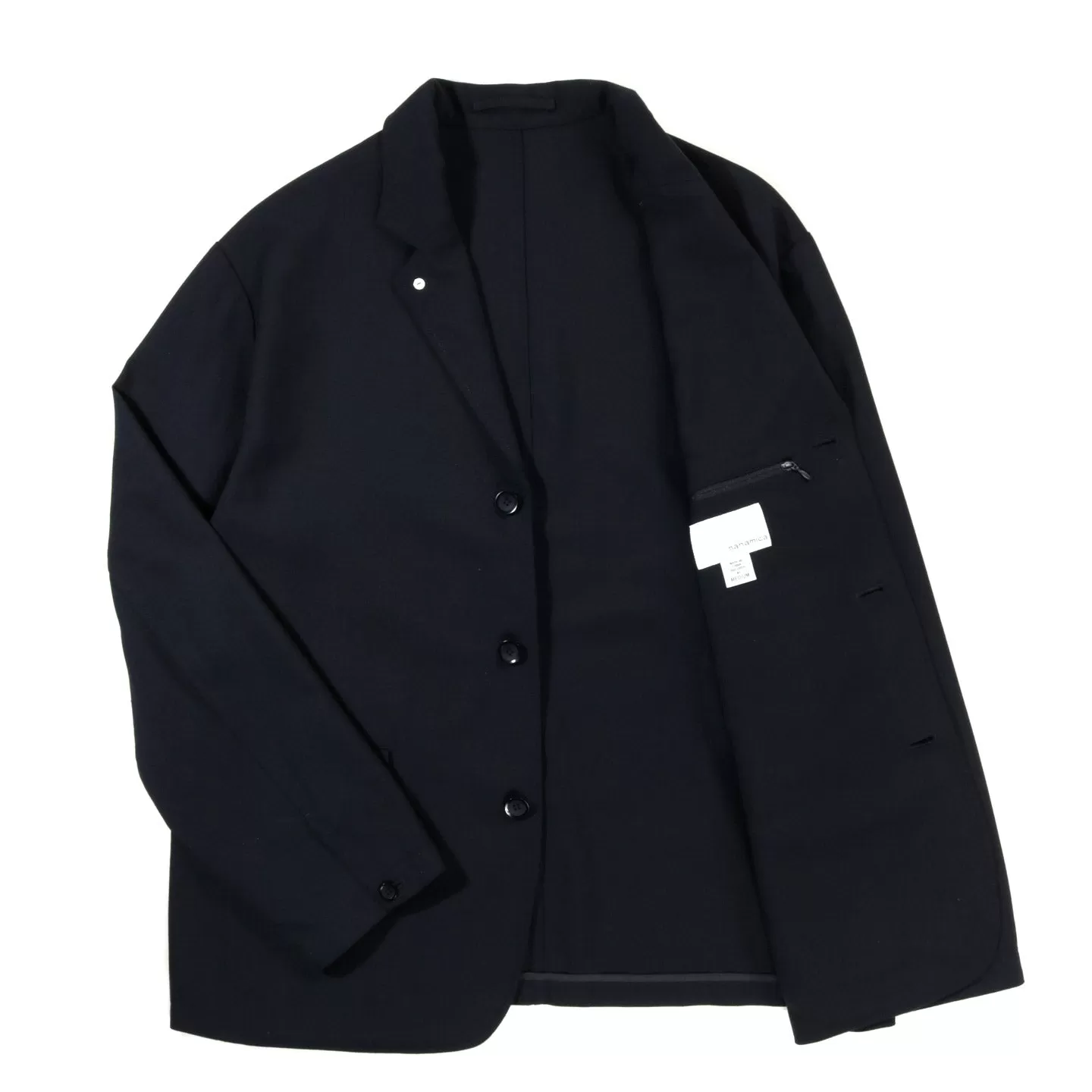 NANAMICA CLUB JACKET NAVY