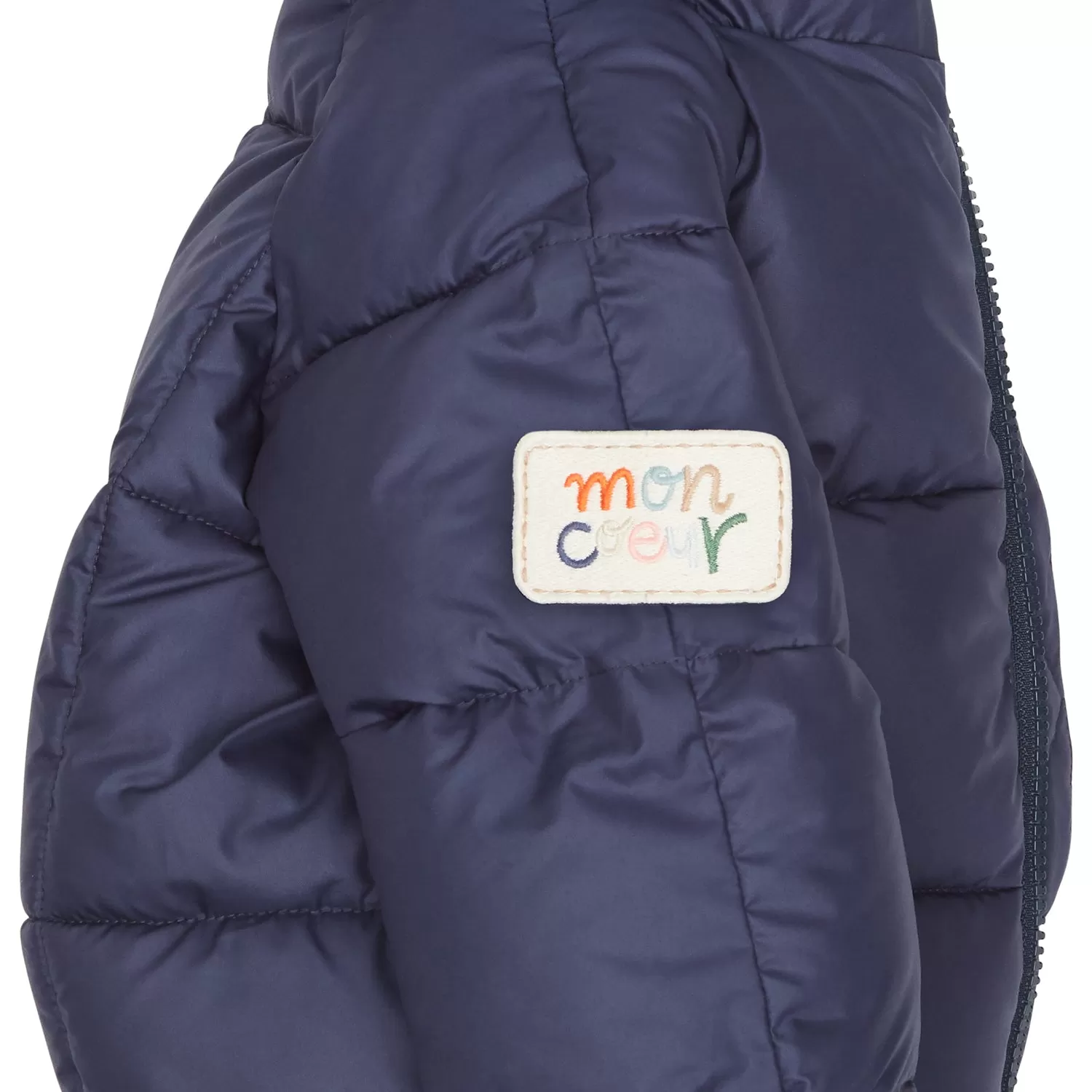 Navy Puffer Jacket