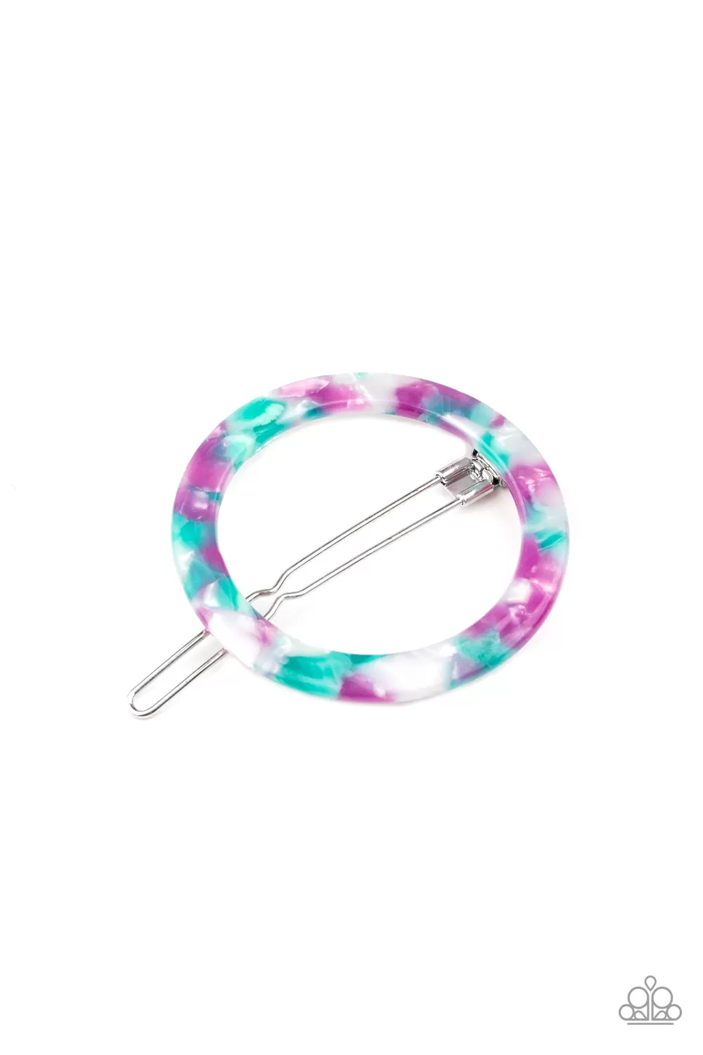 Paparazzi Accessories -  In The Round #HB22 Bin 1  - Multi Hair Accessories