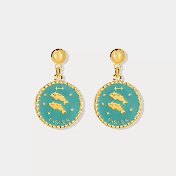 Pisces Constellation Earrings