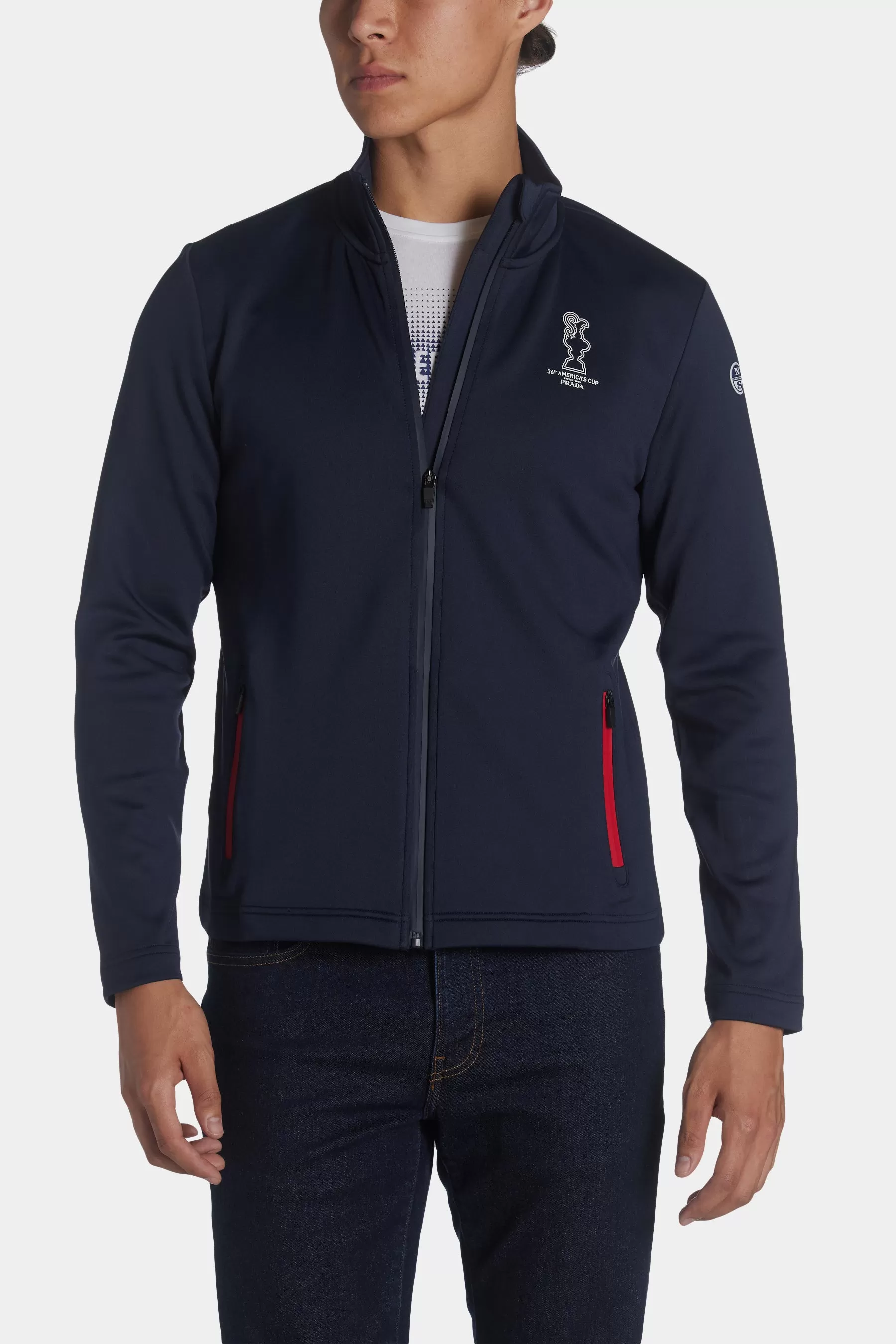 Prada X North Sails Zip Up Jacket