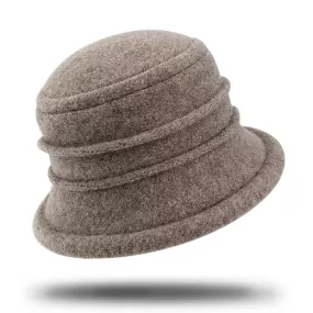 Pure Wool Winter Cloche-HW851