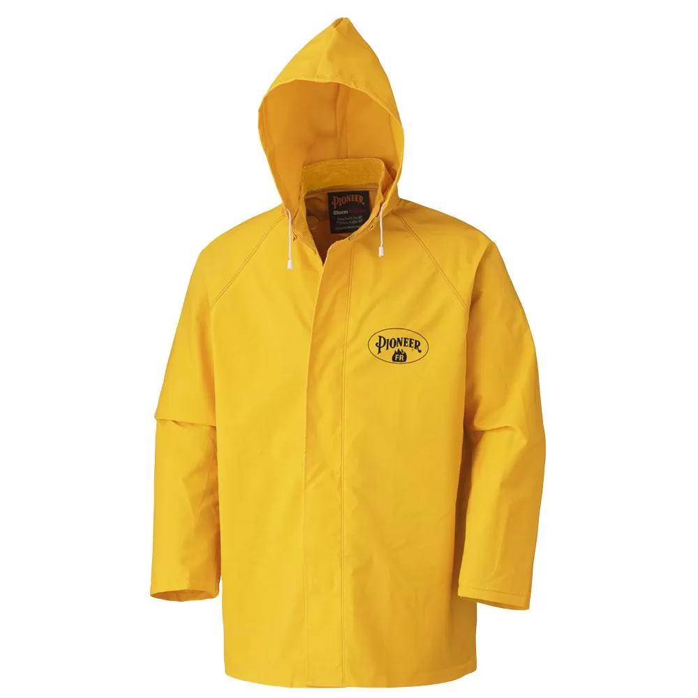 Rain Coat - Pioneer Flame Resistant PVC Rain Jacket, 578J