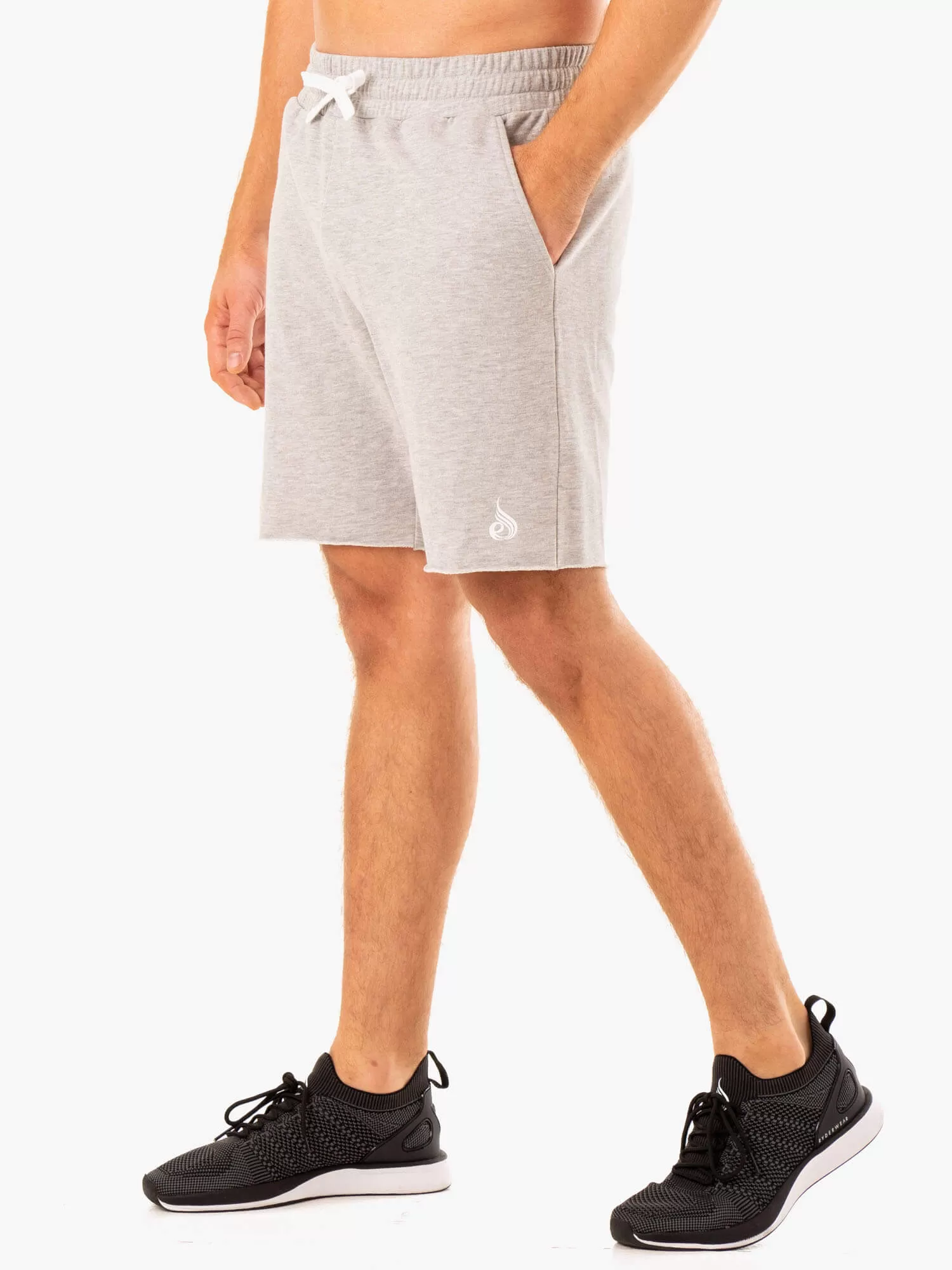 Recharge Track Gym Short - Grey Marl