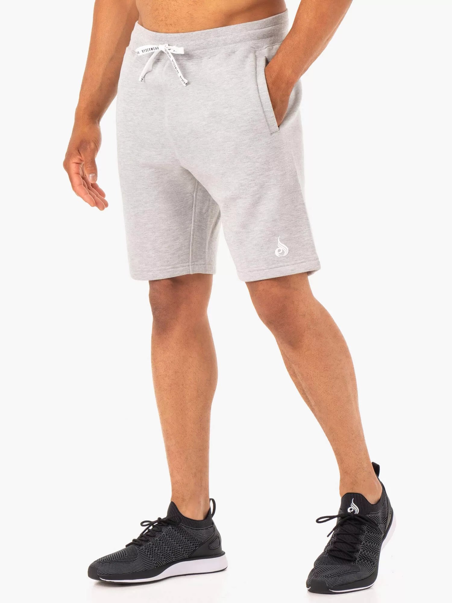 Recharge Track Short - Grey Marl