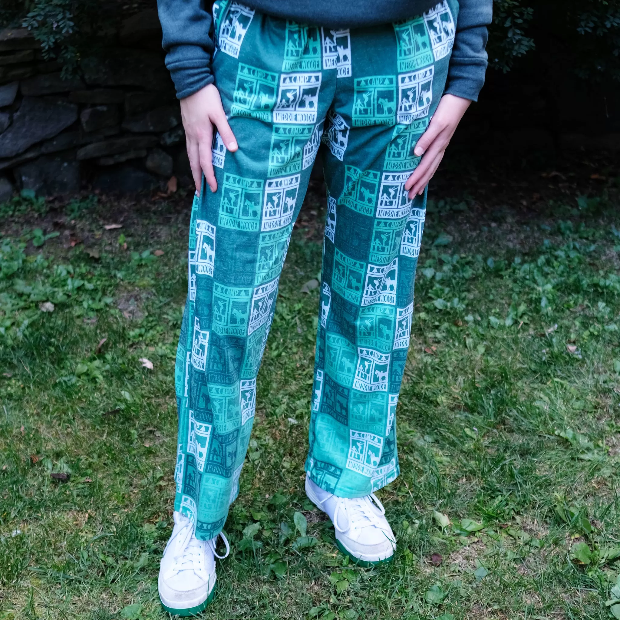 Rectangle Logo Pajama Pants