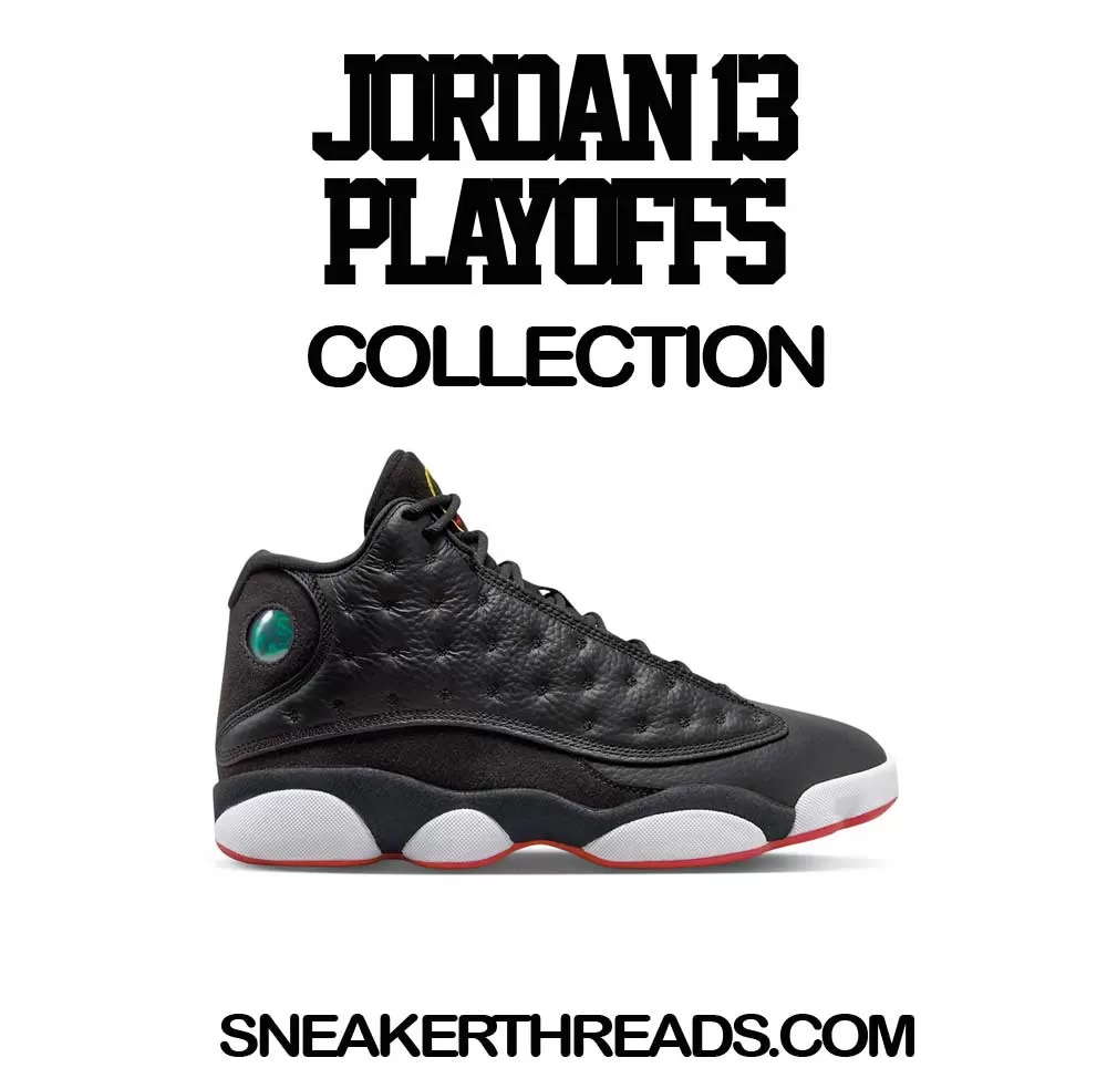 Retro 13 Playoff Shirt -  Drip Greatness - Black