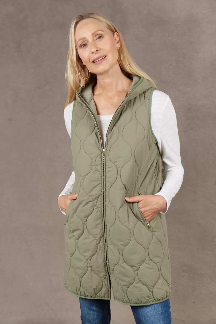 Ribe Vest, Sage