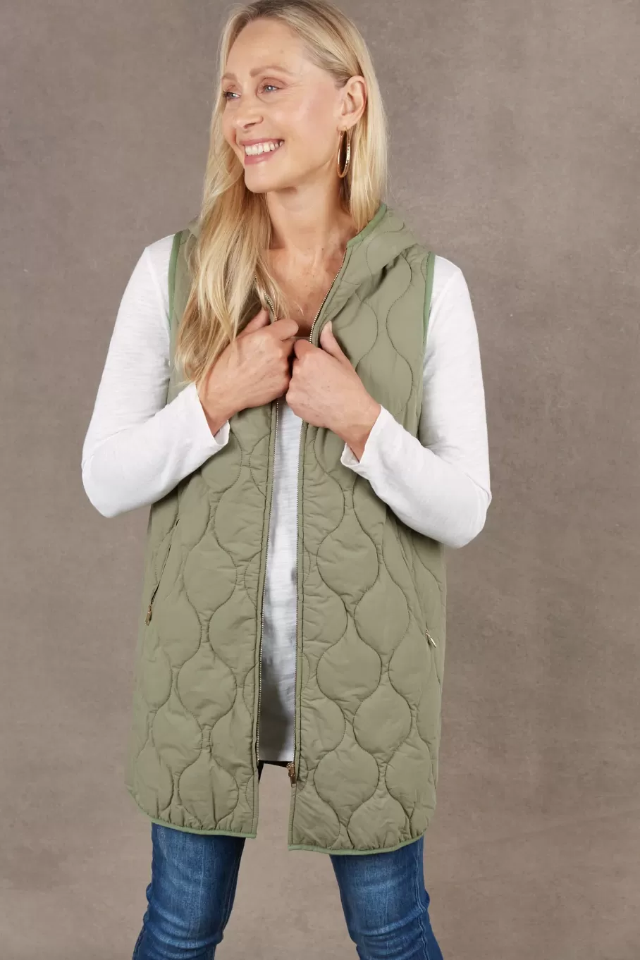 Ribe Vest, Sage