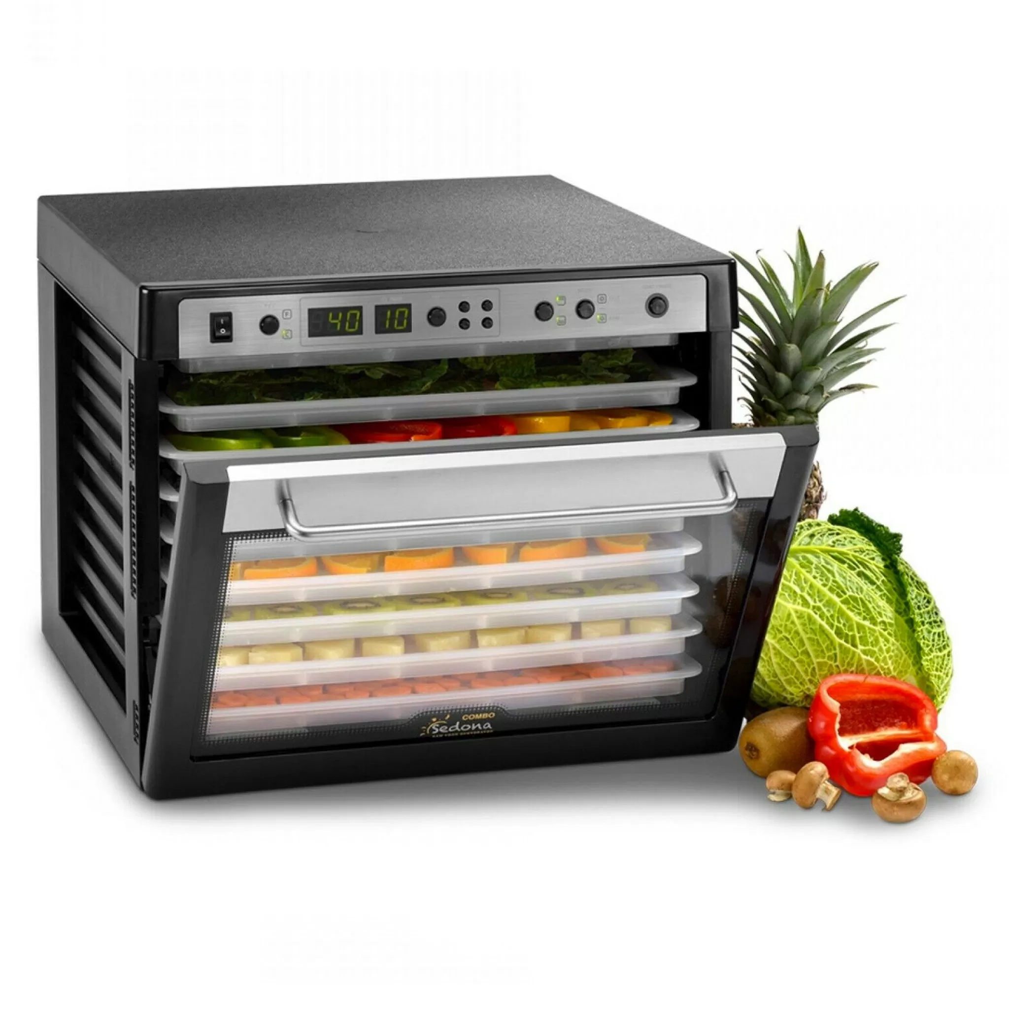 Sedona Combo Refurbished Food Dehydrator with BPA-Free Plastic Trays