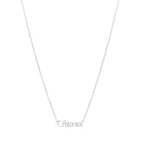 Silver Name Necklace