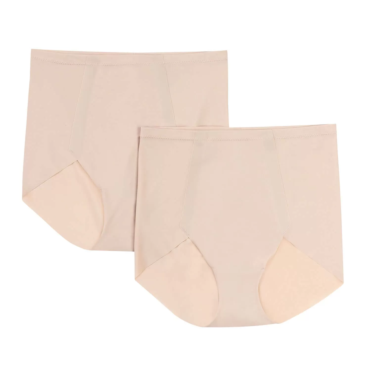 Sleek Smoothers 2 Pack Brief - Nude