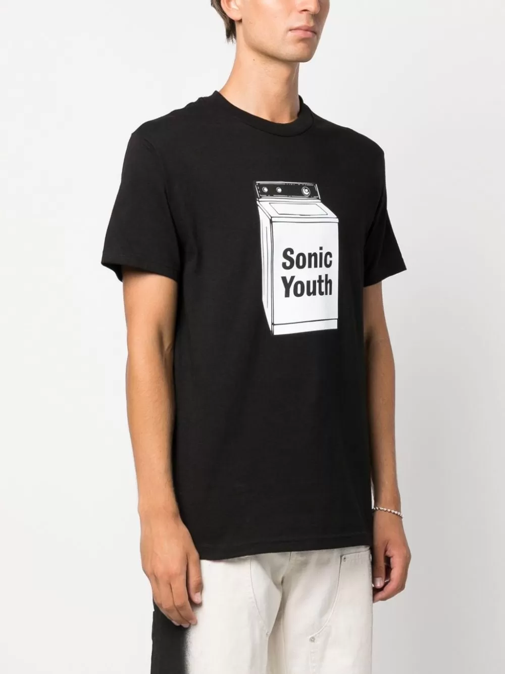 SONIC YOUTH TECHPACK GRAPHIC-PRINT COTTON T-SHIRT