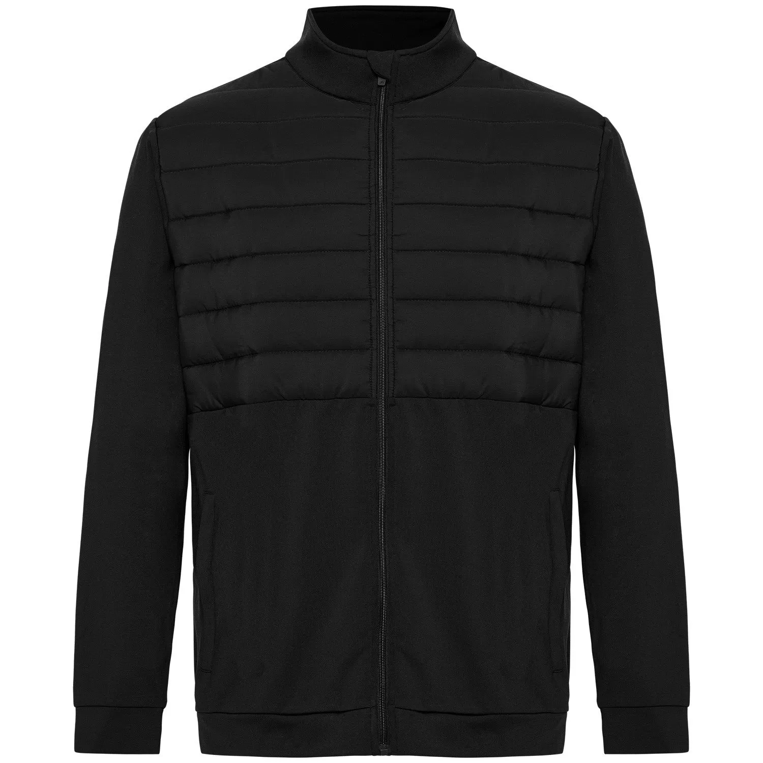 Sport Leisure Mens Jacket 1/2 Puff Black