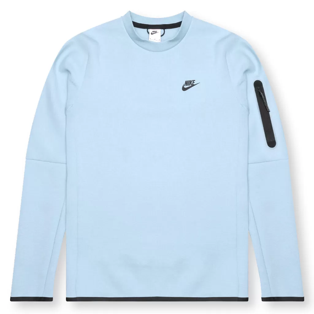 Sportswear Tech Fleece Crew - Celestine Blue/White