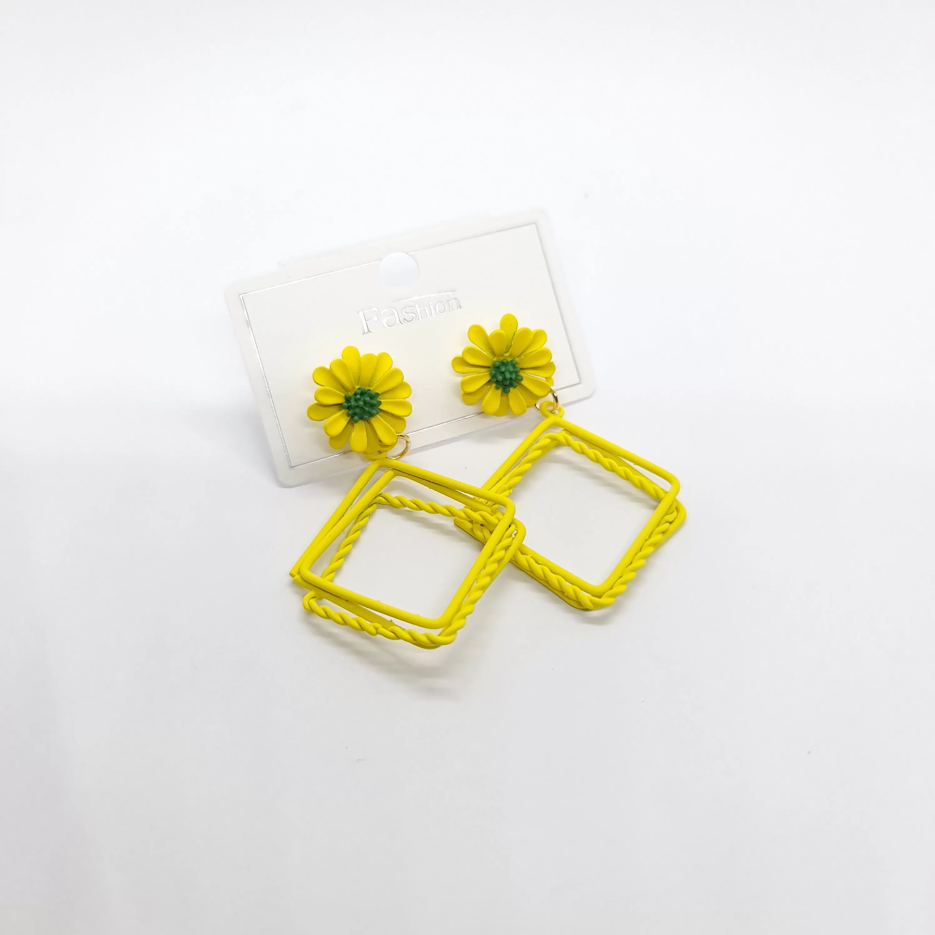 Square Colorful Earrings