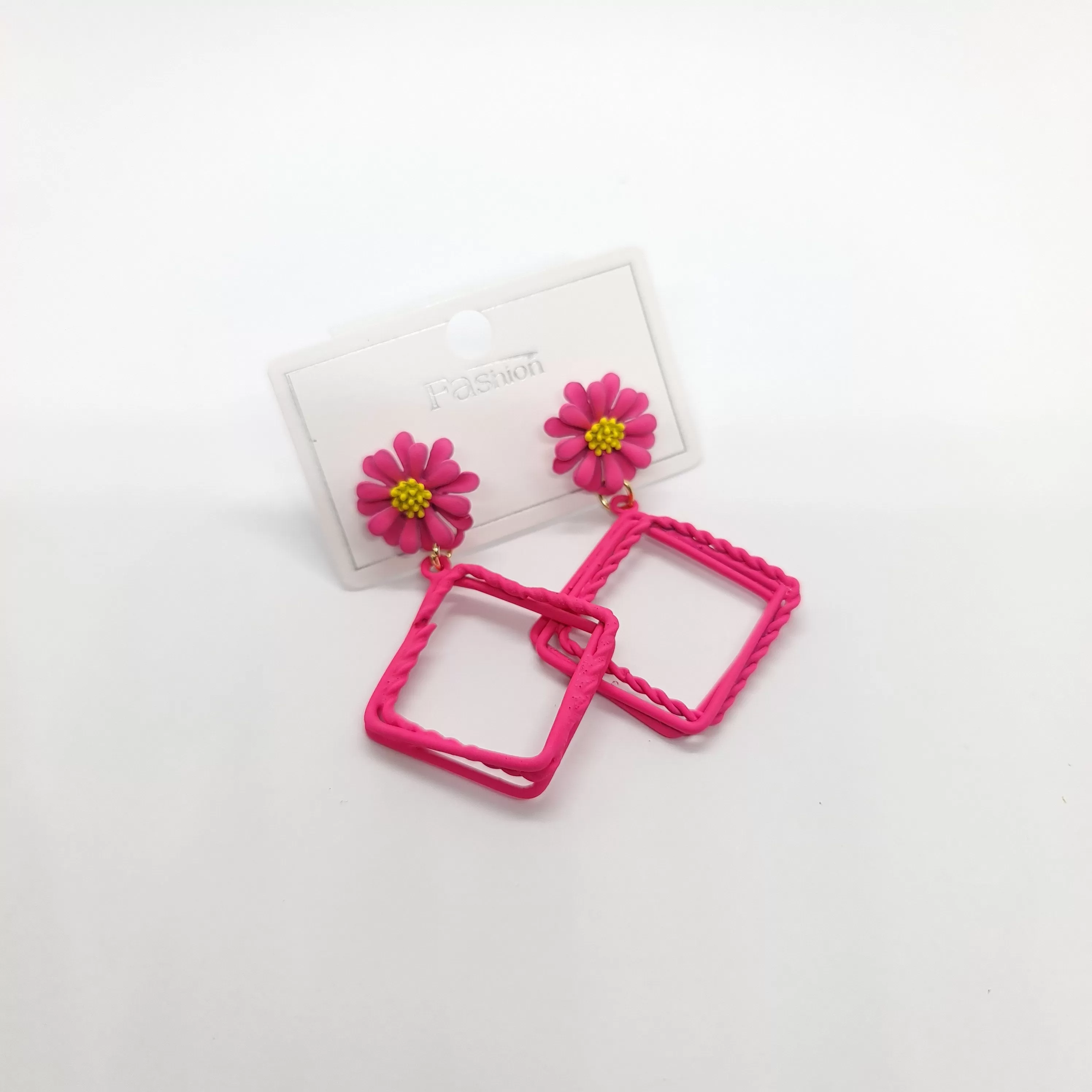 Square Colorful Earrings