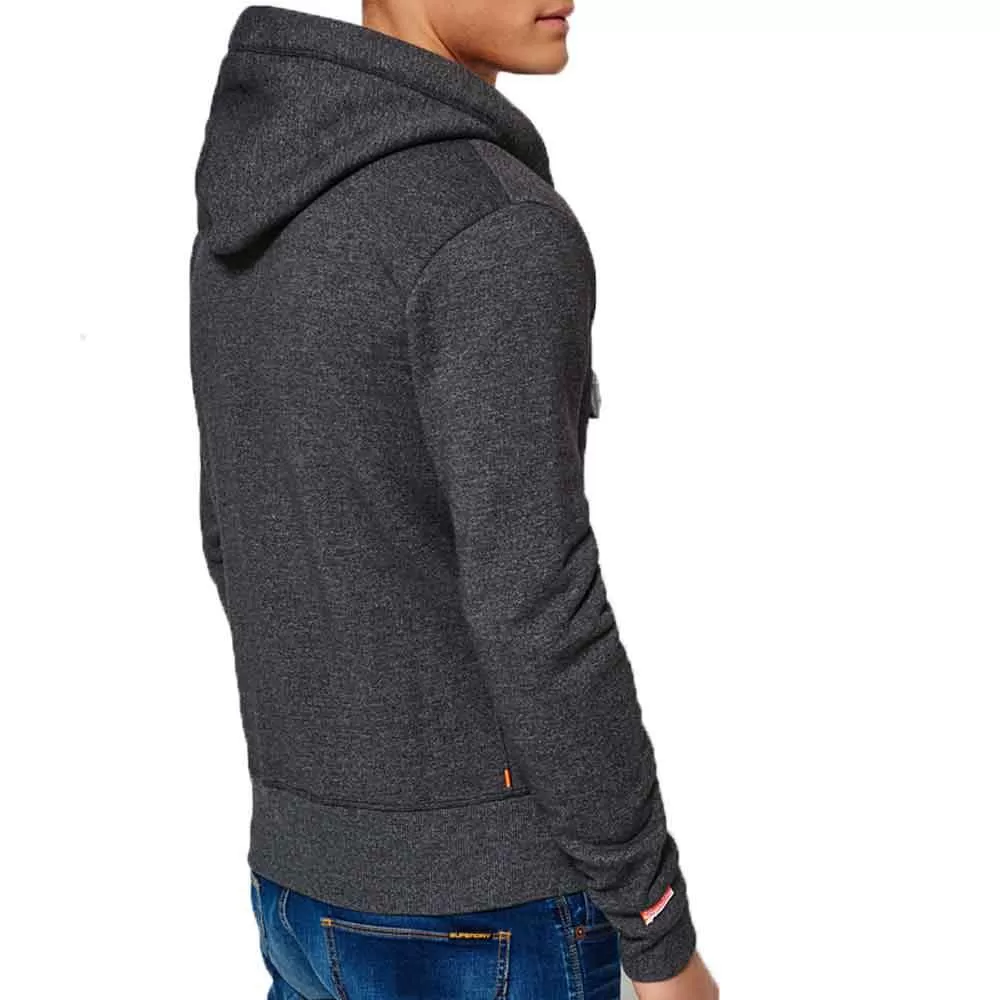 Superdry Orange Label Ziphood - Low Light Black Grit