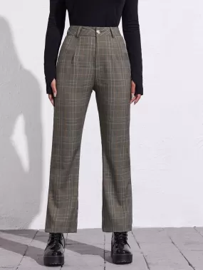 Tartan Print Pants